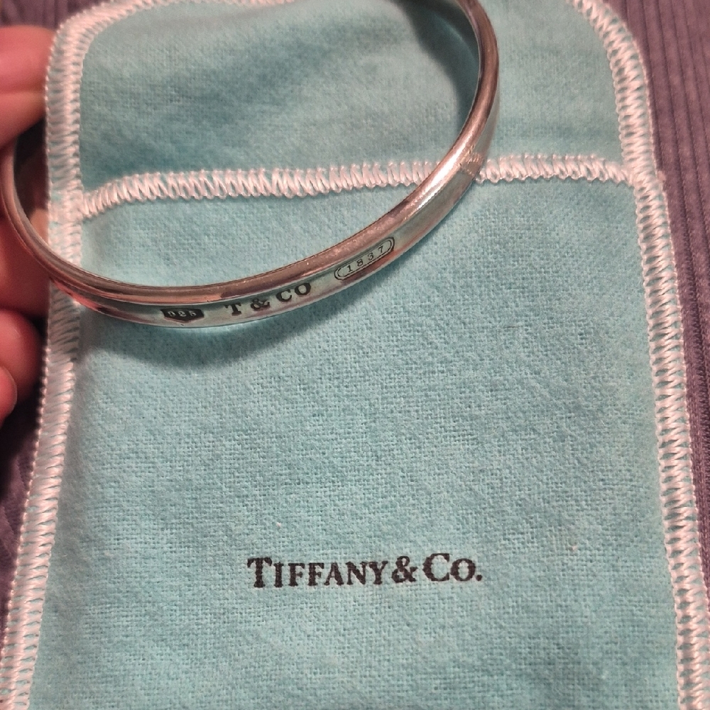 Tiffany & Co. Classic Silver Bangle